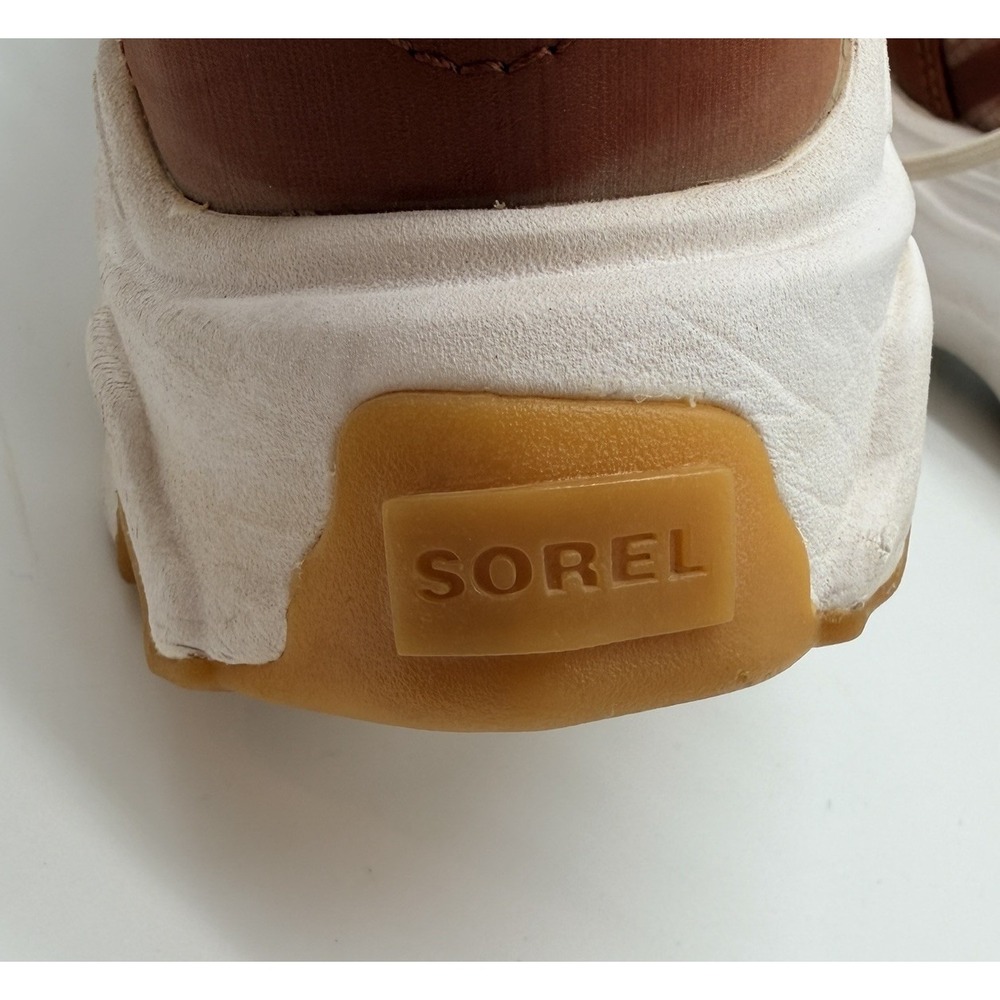 Sorel Shoes Women's Red 9 Kinetic Breakthru Tech Lace Up Trail Sneaker Running - Picture 8 of 9